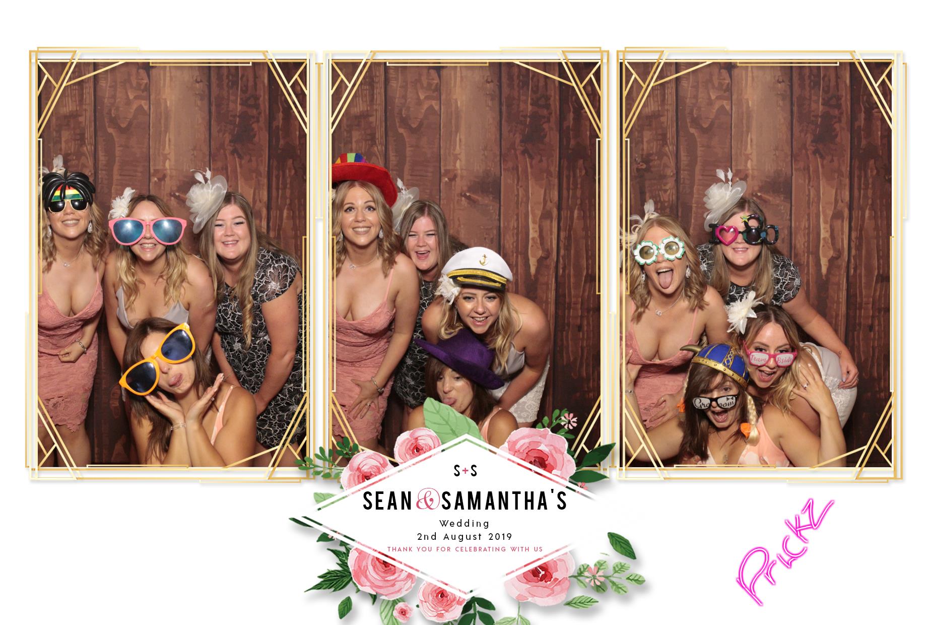 Samantha & Sean's Wedding | View more photos from the event at gallery.myphotoboothexperience.co.uk/u/MyPhotoBoothExperienceLtd/Samantha-Seans-Wedding